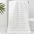thumbnail image 4 of Celsvanis Hand Towel Soft Highly Absorbent Quick Dry Lint Free Face Towel Gentle Skin Friendly for Home Bathroom Daily Cleansing Use, White, 4 of 8