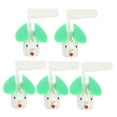 thumbnail image 6 of PTOOTP Cuckoo Clock Bird Multi Color Plastic Realistic Time Reminder for Craft 5Pcs, 6 of 8
