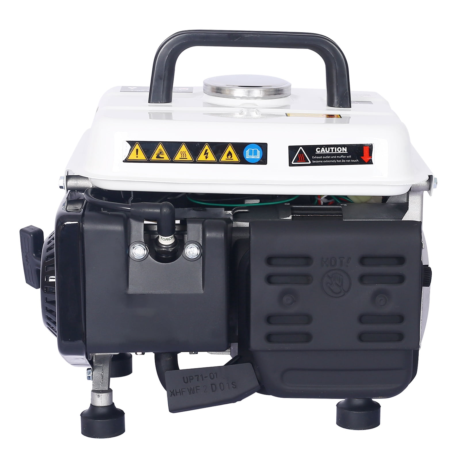 Portable Gas Powered Generator, 900W Peak, 800W Rated, Low Noise, Lightweight, EPA Compliant for Home, Camping, and Outdoor Use