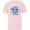 Soft Pink, variant on Disney Mickey Mouse Cheers to the New Year Retro Distressed - Short Sleeve T-Shirt for Kids - Customized-White