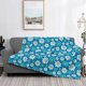 thumbnail image 2 of Fotbe Daisies Flowers Manta de Franela con Estampado, Manta Ultrasuave para Cama, Sofá, Auto, Hipoalergénica y Antibolitas-50"x40", 2 of 6