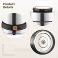 thumbnail image 3 of Termo para comida caliente, contenedor de alimentos con aislamiento de 3 capas, lonchera de boca ancha, acero inoxidable 304, capacidad de 2 L, aislamiento al vacío durante 8 horas, ideal para el trab, 3 of 5