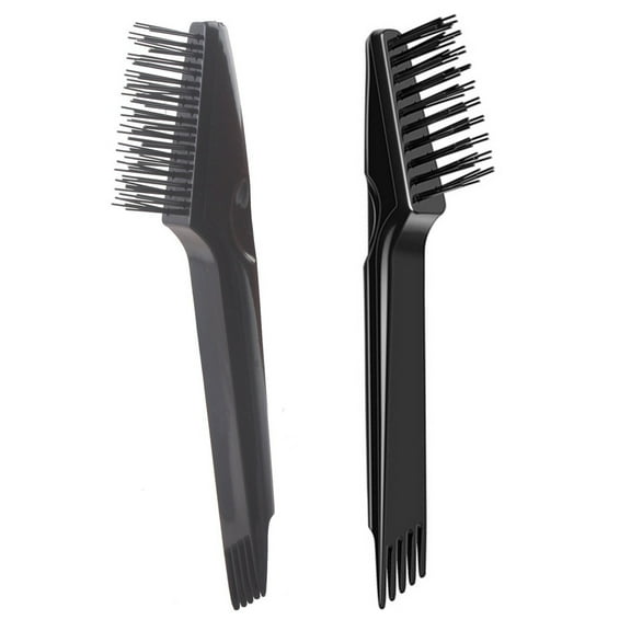 Perfehair Hair Brush Cleaning Tool, Comb Cleaner, Black, 2ct