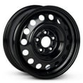 thumbnail image 3 of New OEM Replacement Wheel 16x6.5 in for 2011-2017 Nissan Quest Painted Black 16 inch Steel Rim, 3 of 5