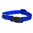 thumbnail image 1 of Sassy Dog Wear SOLID BLUE XS-C Nylon Webbing Dog Collar- Blue - Extra Small, 1 of 1