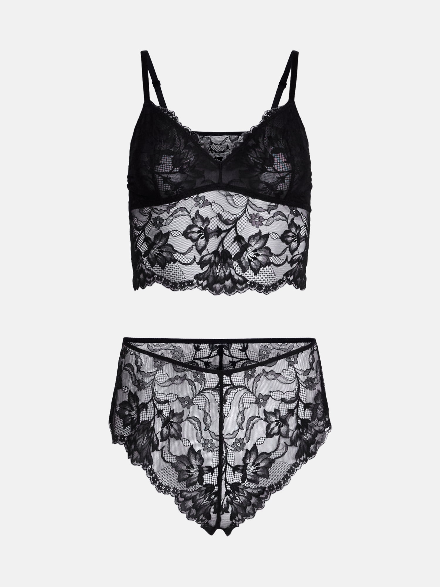Joyspun Lace Cami & Shortie Set, Size S-XXXL