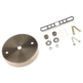 thumbnail image 1 of ziyahi Ceiling Plate Straight Edge Base Pendant Light Accessories Bronze, 1 of 5