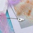 thumbnail image 4 of Best Friends Necklace 2 Pieces Gold & Silver Split Heart Pendant Necklace BFF Friendship Necklace, 4 of 4