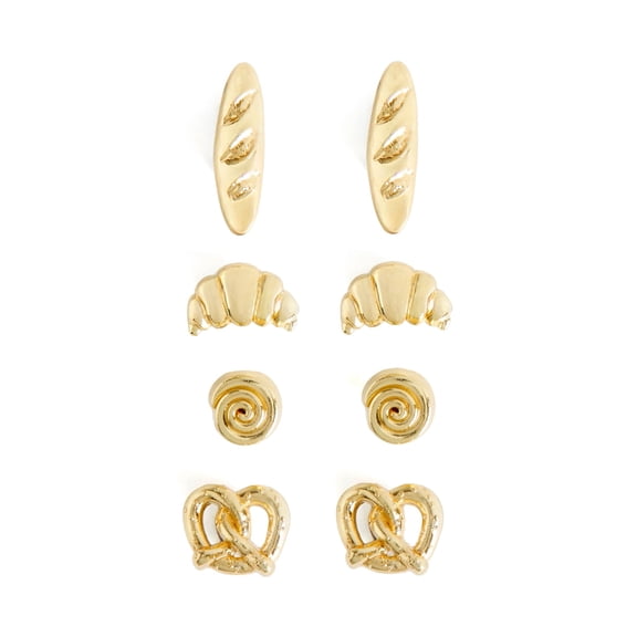 U Brands Bakery Bread Push Pins, Gold, 8ct