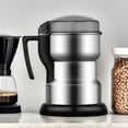 thumbnail image 3 of Electric Coffee Grinder with Robust Stainless Steel Blades, High-Capacity Automatic Bean Grinder with Ergonomic Handle, Resilient Spice & Nut Grinder for Home & Travel, US Plug, Large, 3 of 10