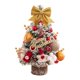 thumbnail image 4 of Árbol de Navidad de mesa 45cm Árbol de Navidad con LED Ramas Artificiales Artificial Naranja, 4 of 9