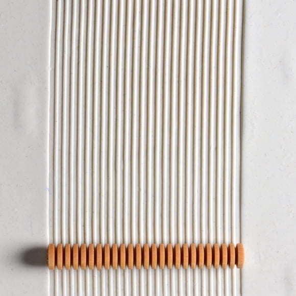 Rodillo de rama de madera MKM TW-42 para cerámica, 7,5 cm