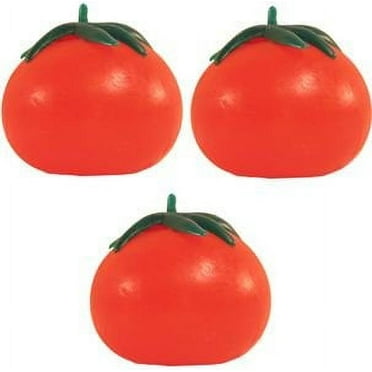 Splat Balls Splat Red Tomato Ball Smash it Squishy Toy 3 Piece Set