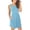 Blue, variant on Pisexur Womens Dresses Fashion V Neck Sleeveless Mini Dress Casual Tunic Swing Sundress Basic Solid Color Summer Dresses Fashion High Waist Beach Dress with Pockets