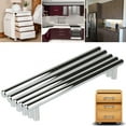 thumbnail image 2 of SAYFUT 6/8/10/12/14/16" Solid Stainless Steel Cabinet Bar Pull Handles Stainless Steel 16-inch Cabinet Bar Pull Handles 6PCS, 2 of 6