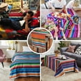 thumbnail image 4 of Mexican Theme Party Decoration for Cinco de Mayo Fiesta Party Serape Table Runner - Style 2, 4 of 5