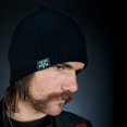 thumbnail image 3 of Gorro Beanie Thrasher Skategoat Skate & Destroy Negro, 3 of 5
