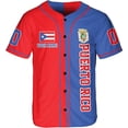 thumbnail image 2 of Lotusprinthandmade Personalized Name & Number Sports Puerto Rico Baseball Jersey XS-5XL Multicolor, 2 of 5