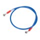 thumbnail image 1 of 90 cm 35.43 "Longitud 10 mm ID Motocicleta Hidráulico Línea de freno Manguera de aceite Tubo 28 ° 0 ° Cable trenzado de acero inoxidable para ATV Motocross Sport Bikes Azul, 1 of 1