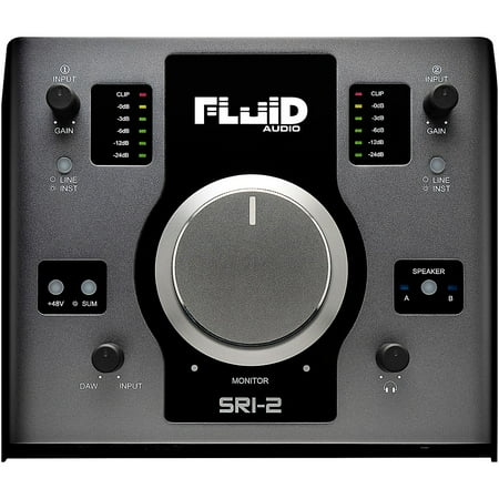 UPC: 0858445004691 | Fluid Audio SRI2 24/192kHz 2×4 Audio Interface