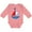 Mauve, variant on Inktastic Personalized Sailboat Boys or Girls Long Sleeve Baby Bodysuit
