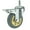 1pc Stem Brake Wheel, variant on Casters Heavy Loads Rubber Swivel For Furniture Wheels Mover Noiseless Shelf Wheelbarrow Cart Hardwares Transporter Tire Trolley ,Reliable