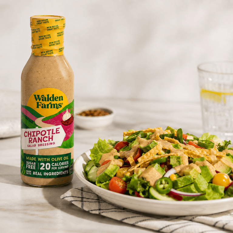 Walden Farms Chipotle Ranch Dressing, 12 oz. Bottle