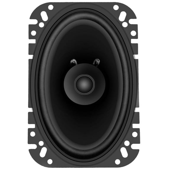 Sondpex 4 x 6 in. Dual Cone Car Speaker, 60W Max, 4 Ohm, Single