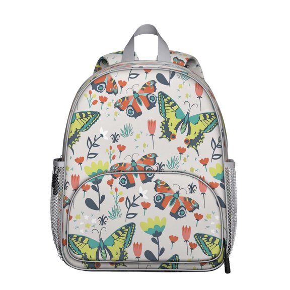 Nordic Boho Bohemian Ethnic Tribal Artistic Natural Floral Daypack