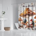 thumbnail image 2 of Merry Christmas Bath Curtain,Gnomes Short Shower Curtains Standard Bathroom Curtains for Home Bathroom Decor Christmas (72x72in), 2 of 5