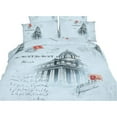 thumbnail image 2 of Queen Size Duvet Cover Sheets Set -  London, 2 of 2