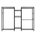 thumbnail image 2 of Heavy Duty 7-Tier Clothing Rack, 4 Hanging Rods, 850 lbs Capacity, Steel Frame Garment Rack for Bedroom, Store, Hallway, 2 of 11
