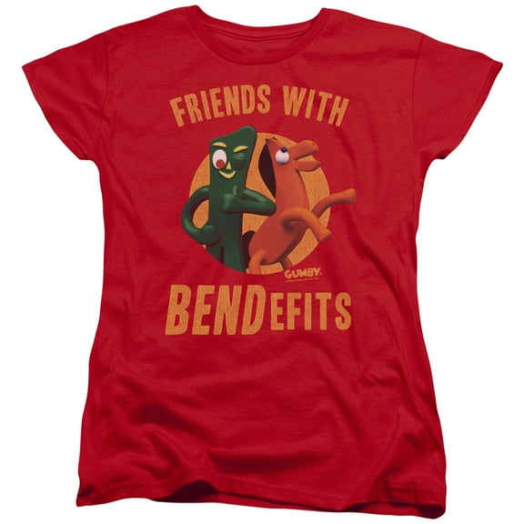 Gumby - Bendefits - Women's Short Sleeve Shirt - Small