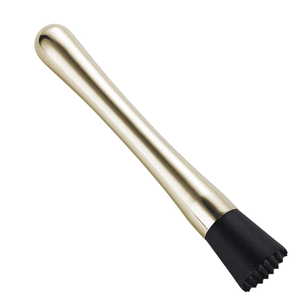 el cóctel perfecto directamente en casa usando este acero inoxidable con cabezal de nailon ranurado.
