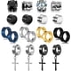 thumbnail image 4 of Juego de pendientes LEBOCADO de acero inoxidable sin piercings (10 pares), 4 of 8