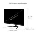 thumbnail image 4 of ViewSonic VX3268-PC-MHD 32 Inch 1080p Curved 165Hz 1ms Gaming Monitor with FreeSync Premium Eye Care HDMI and Display Port, 4 of 5