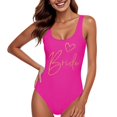 thumbnail image 4 of MKLEKYY Trajes De Baño Mujer Curvy Women Fashion Letter Print Piece Swimsuit Sexy Bikini Swimwear Bathing Sleeveless Backless Swimsuit 364, 4 of 4