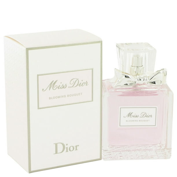 Miss Dior Blooming Bouquet by Christian Dior De Toilette Spray 3.4 oz for Women - 100% Authentic - Walmart.com