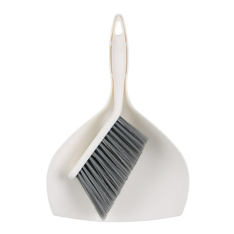 1 Set of Desktop Cleaning Broom Mini Dustpan Household Pet