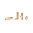thumbnail image 3 of PlanToys® Bathroom Classic Set for Montessori Inspired Home and Small World Play | Practical Life, Social Skills and Imaginative Scene Building | Eco Friendly Wooden Dollhouse Bathroom Furniture, 3 of 4