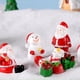 thumbnail image 4 of New Christmas Old Man Snowman Micro Landscape Snow Scene Train Box Christmas Socks Small Gift Bell Resin Decoration, 4 of 5