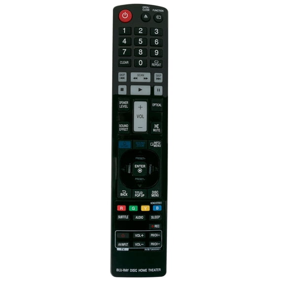 AKB73655501 Replace Remote for LG Home Theater System BH9420PW BH9220BW BH9520TW