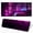 Anime Street, variant on Desk Pad Darkness Red Moon Desk Mat for Keyboard and Mouse, Large XXL Gaming Mouse Pad with Stitched Edges for Work Game Office, 35.43 x 15.75 in