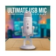 thumbnail image 2 of Blue Microphones Yeti USB Microphone (White Mist) with Monitor Headphones Bundle, 2 of 36