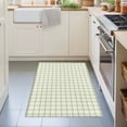 thumbnail image 4 of Green Plaid Washable Small Entryway Area Rugs 2'x3', Classic Sage Green Grid Checkered Lines Stripes Washable Throw Rug Non-Slip Sturdy Edge Binding Carpet for Front Door Floor Room Entry, 4 of 9