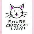 thumbnail image 2 of CafePress - Future Crazy Cat Lady Infant Bodysuit - Baby Light Bodysuit, Size Newborn - 24 Months, 2 of 4