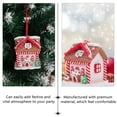 thumbnail image 2 of Gymnture Christmas Gingerbread House Resin Hanging Ornaments for Tree & Home Decor, 2 of 10