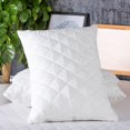 thumbnail image 2 of Quilted Pillow Protector Cover Soft Zippered Encasement for Bedroom Comfort, 2 of 9