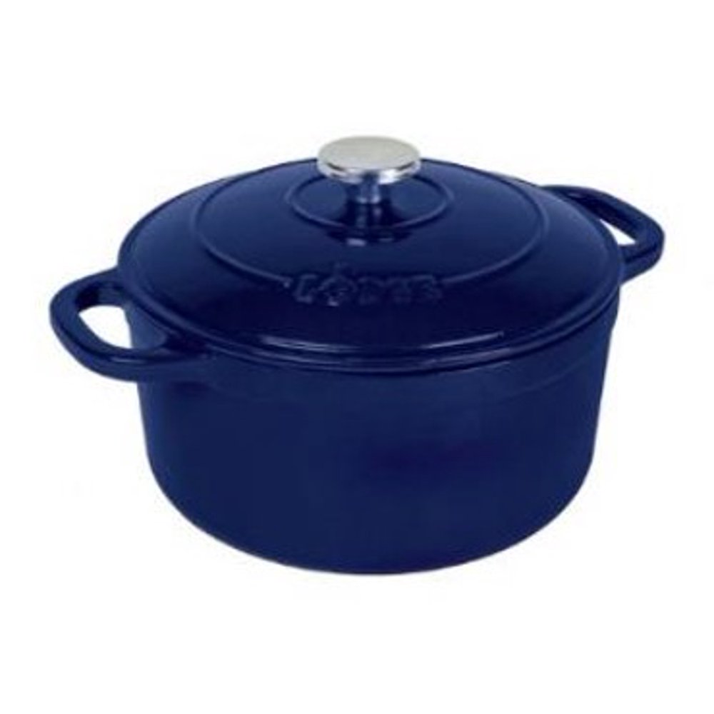 Lodge Enameled Cast Iron 5.5 Quart Dutch Oven, EB5D42