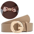 thumbnail image 4 of Moda cuero cintura cinturón cintura banda mujer faja para suéteres s pantalones Hugo Cinturones de mujer, 4 of 9